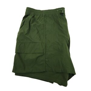 REI Co-op Womens 2XL Green Sahara Cargo Shorts Hiking Outdoor Gorpcore Athletic